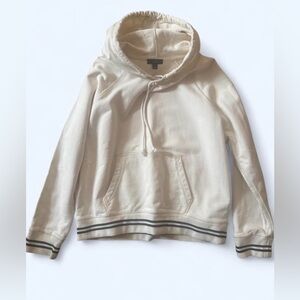 J. Crew Cream Hoodie Sweater